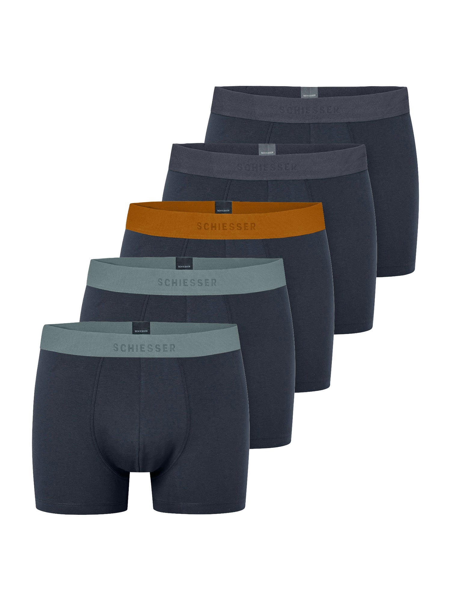 SCHIESSER Herren Trunks 95/5 5er Pack