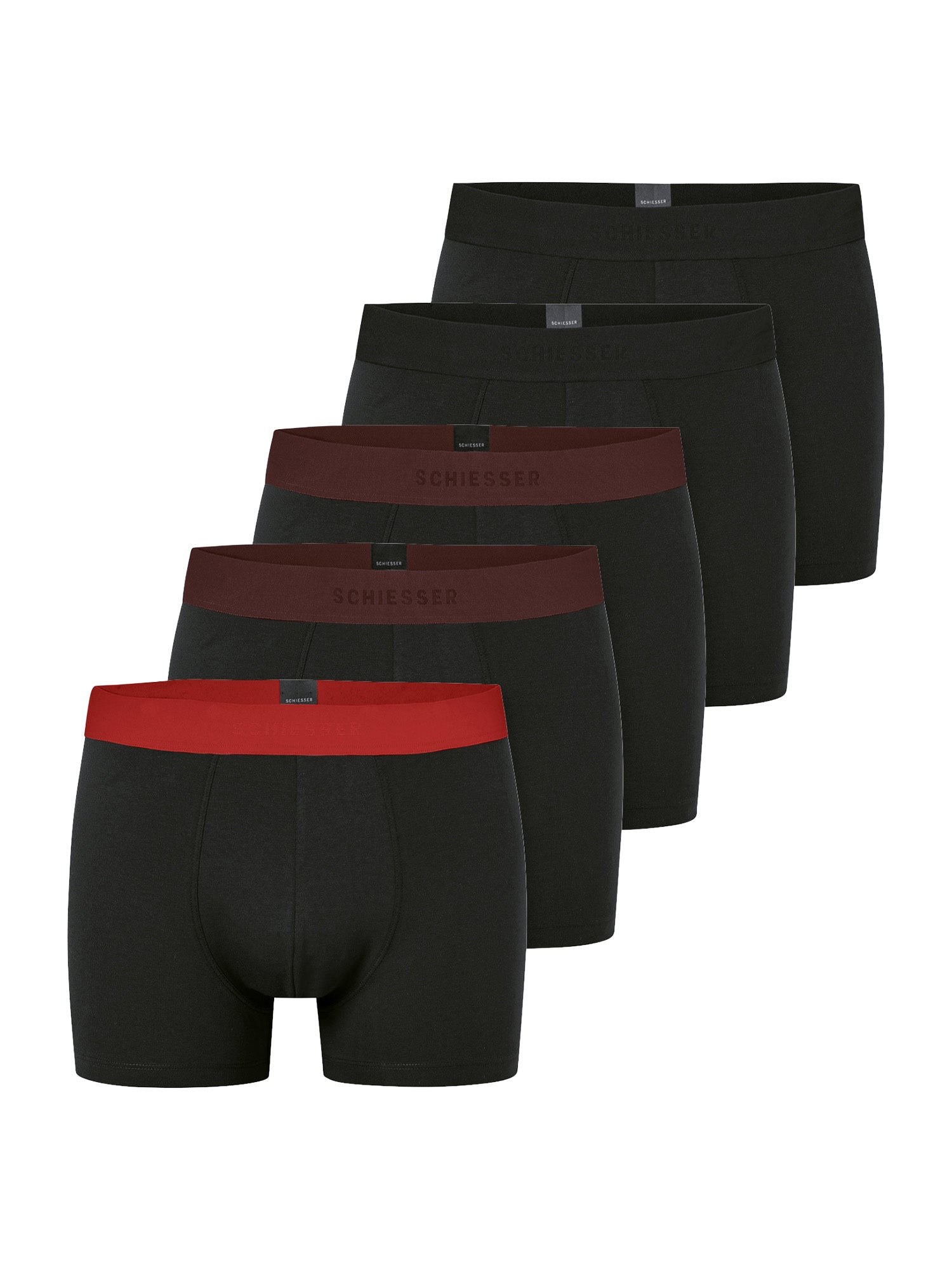 SCHIESSER Herren Trunks 95/5 5er Pack