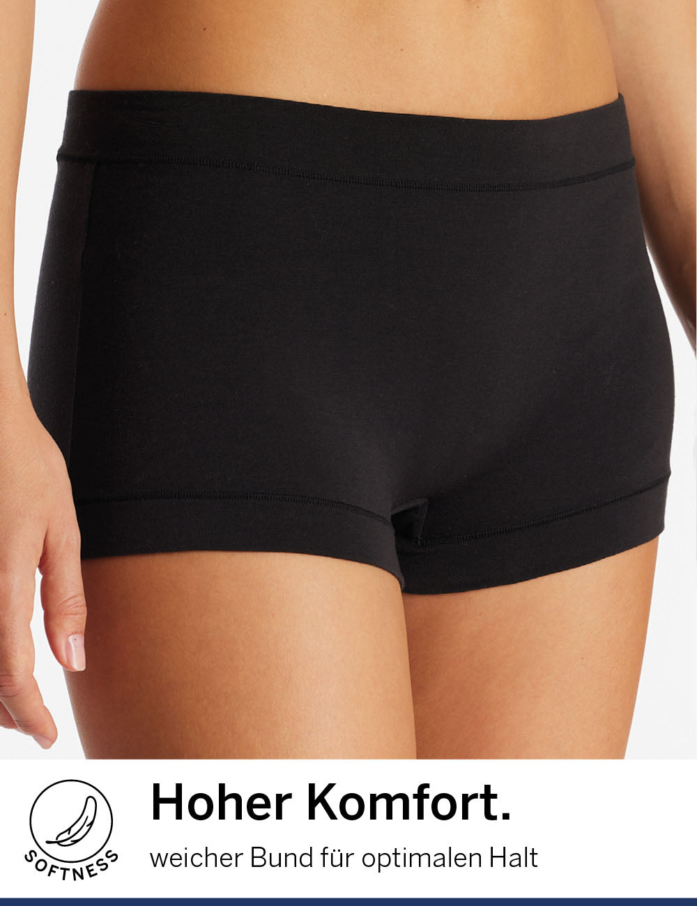 SCHIESSER Damen Shorts Unique Cotton