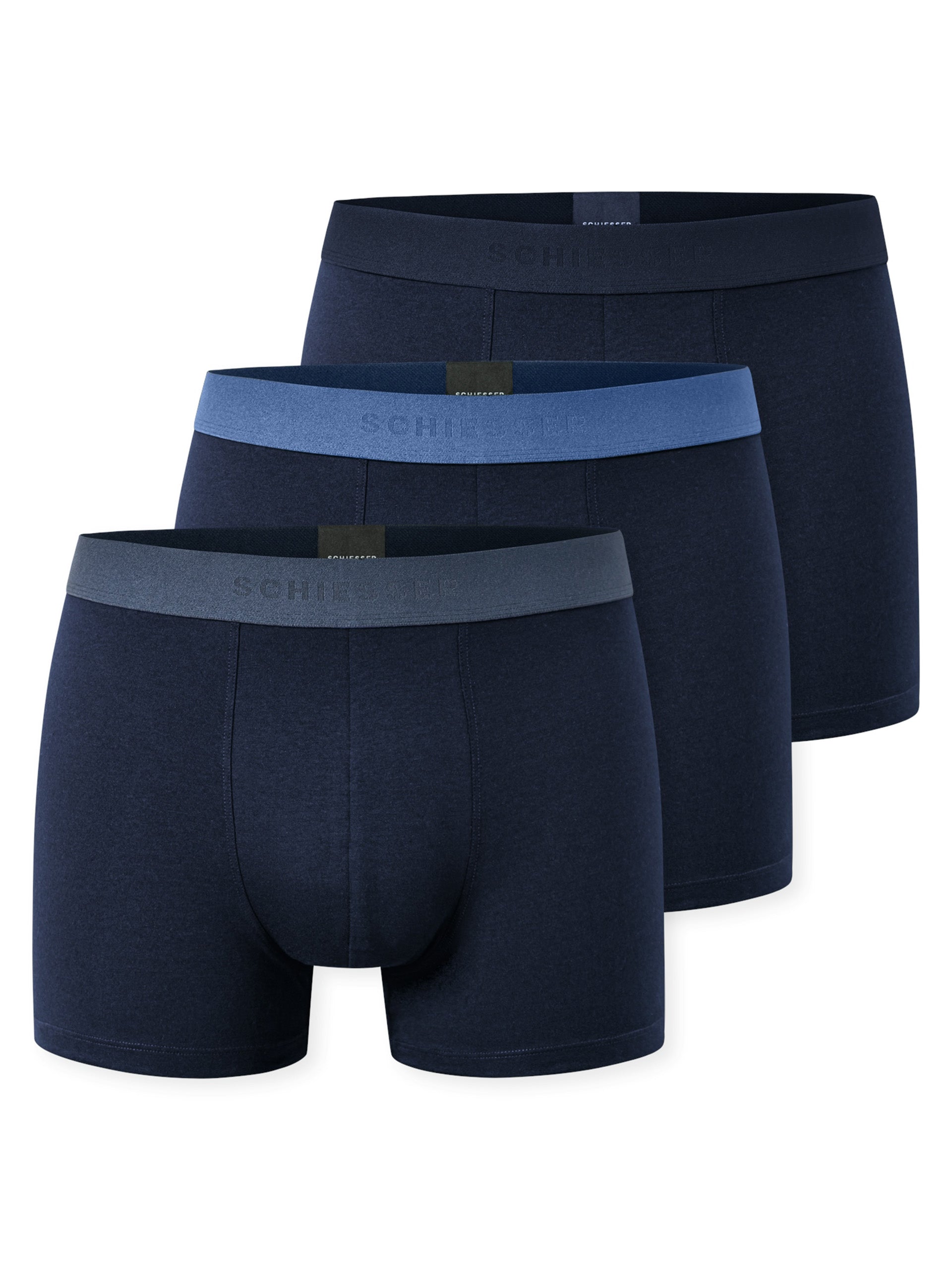 SCHIESSER Herren Trunks 95/5 3er Pack