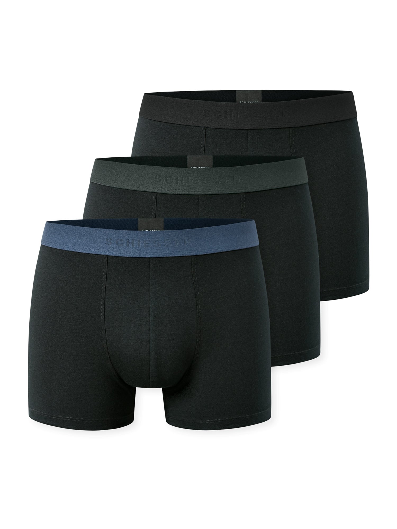 SCHIESSER Herren Trunks 95/5 3er Pack