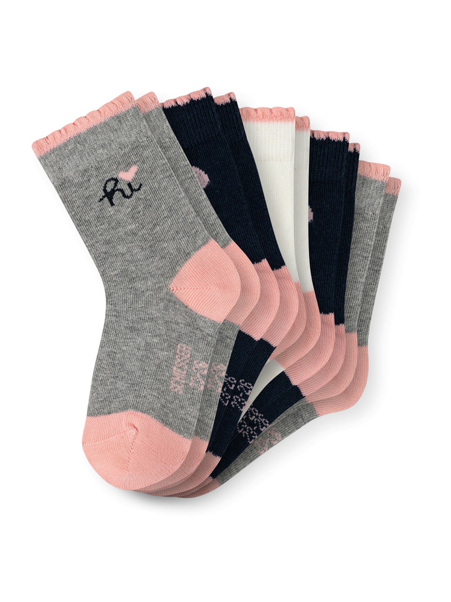 SCHIESSER Mädchen Socken 5er Pack