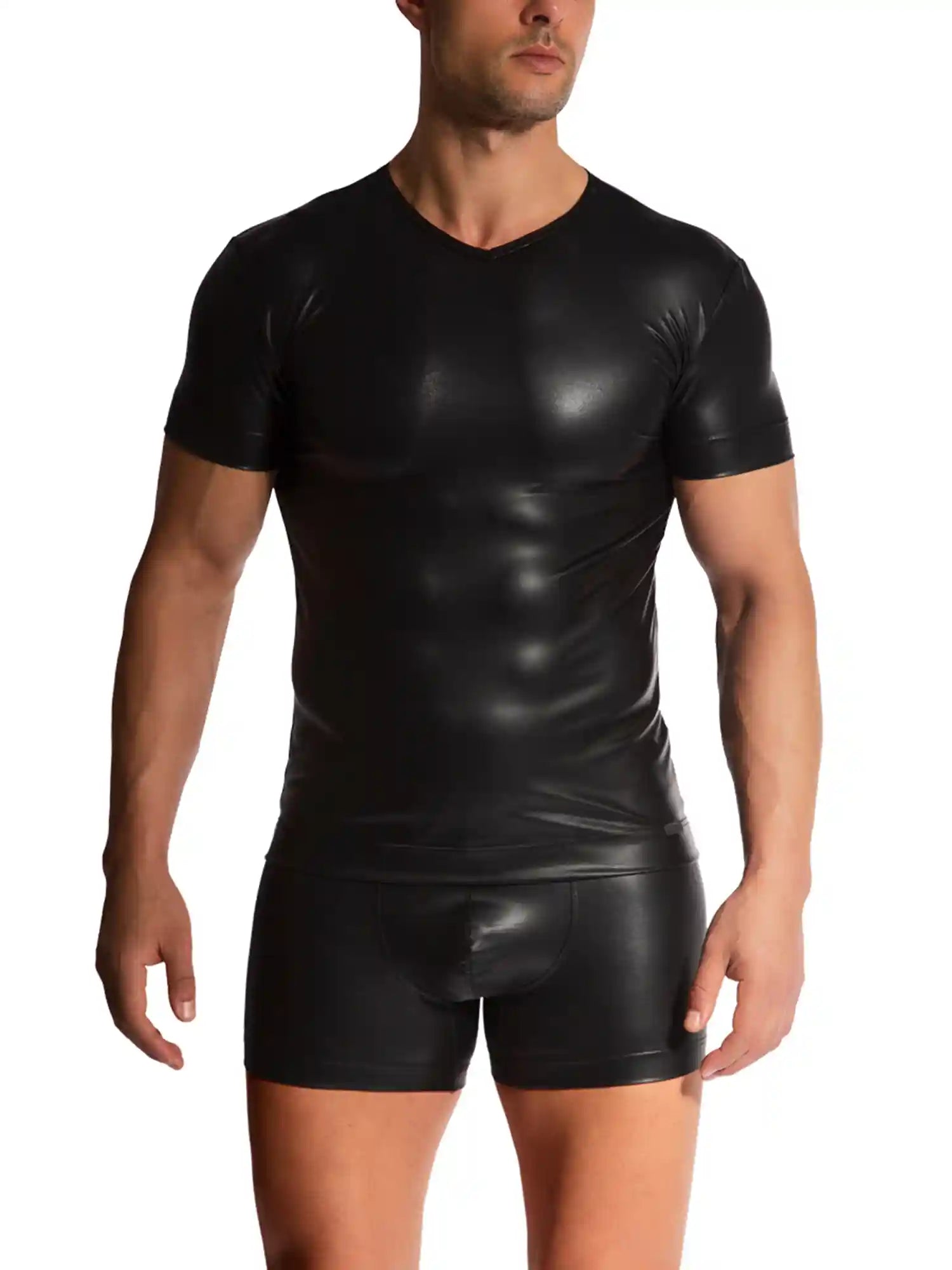 Manstore Herren T-Shirt M510 V-Ausschnitt