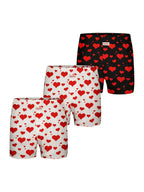 Sugar Pine Men's Boxer Shorts Valentine's Day 3-Pack