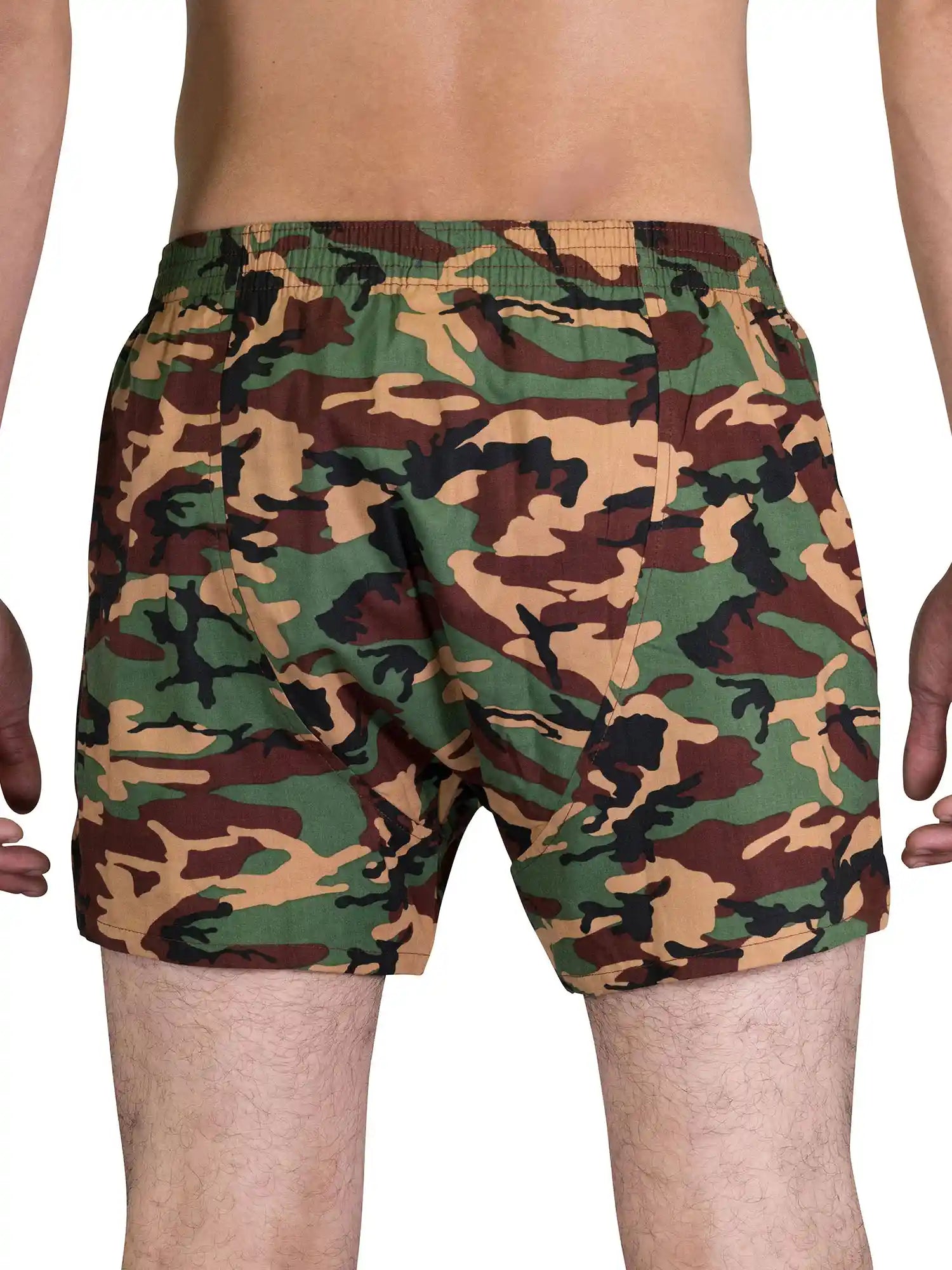 Sugar Pine herenboxershorts in vintage camouflageprint