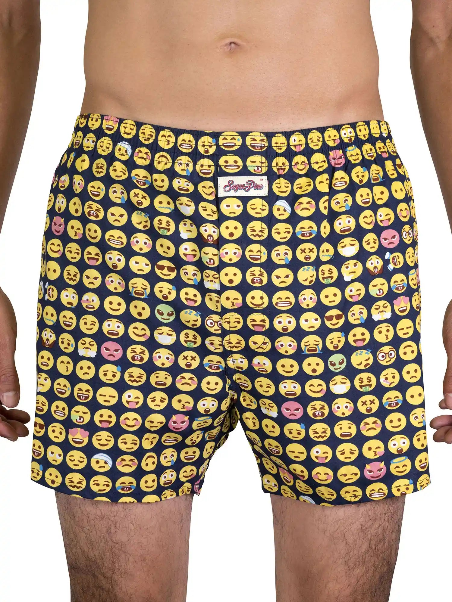 Sugar Pine herenboxershorts vintage emoticon