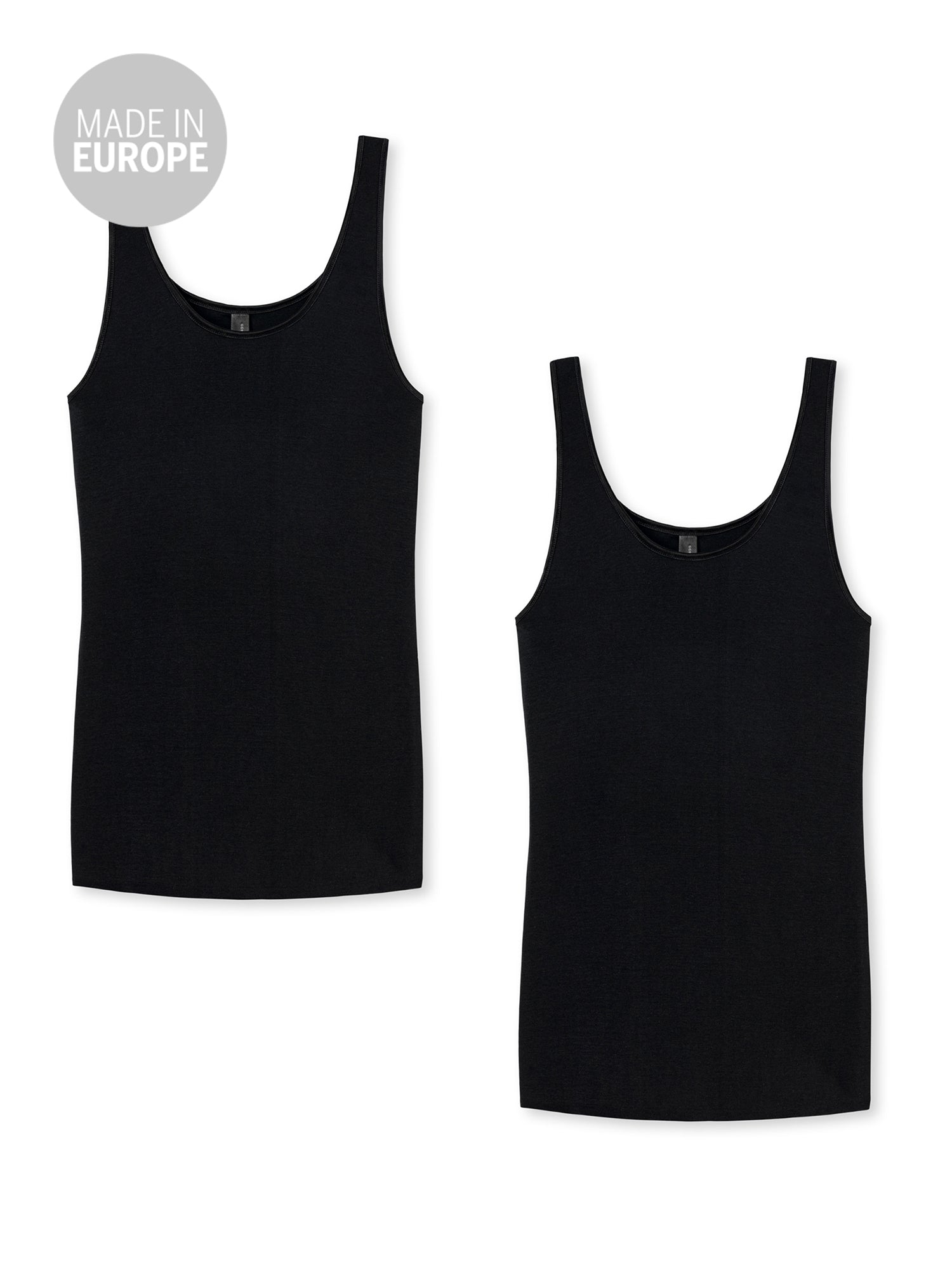 SCHIESSER Damen Top Luxury 2er Pack