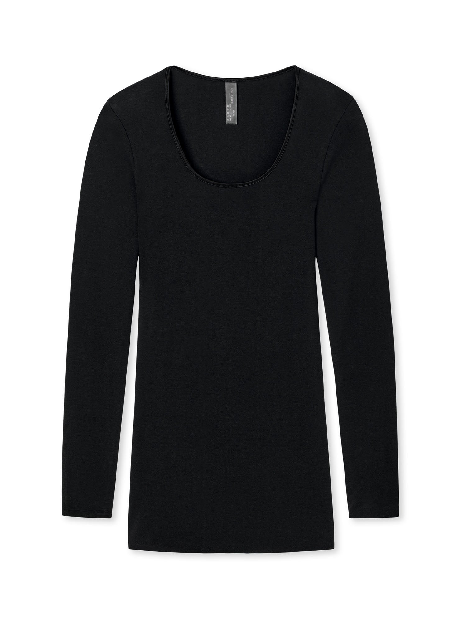 SCHIESSER Damen Longsleeve Luxury Feinripp
