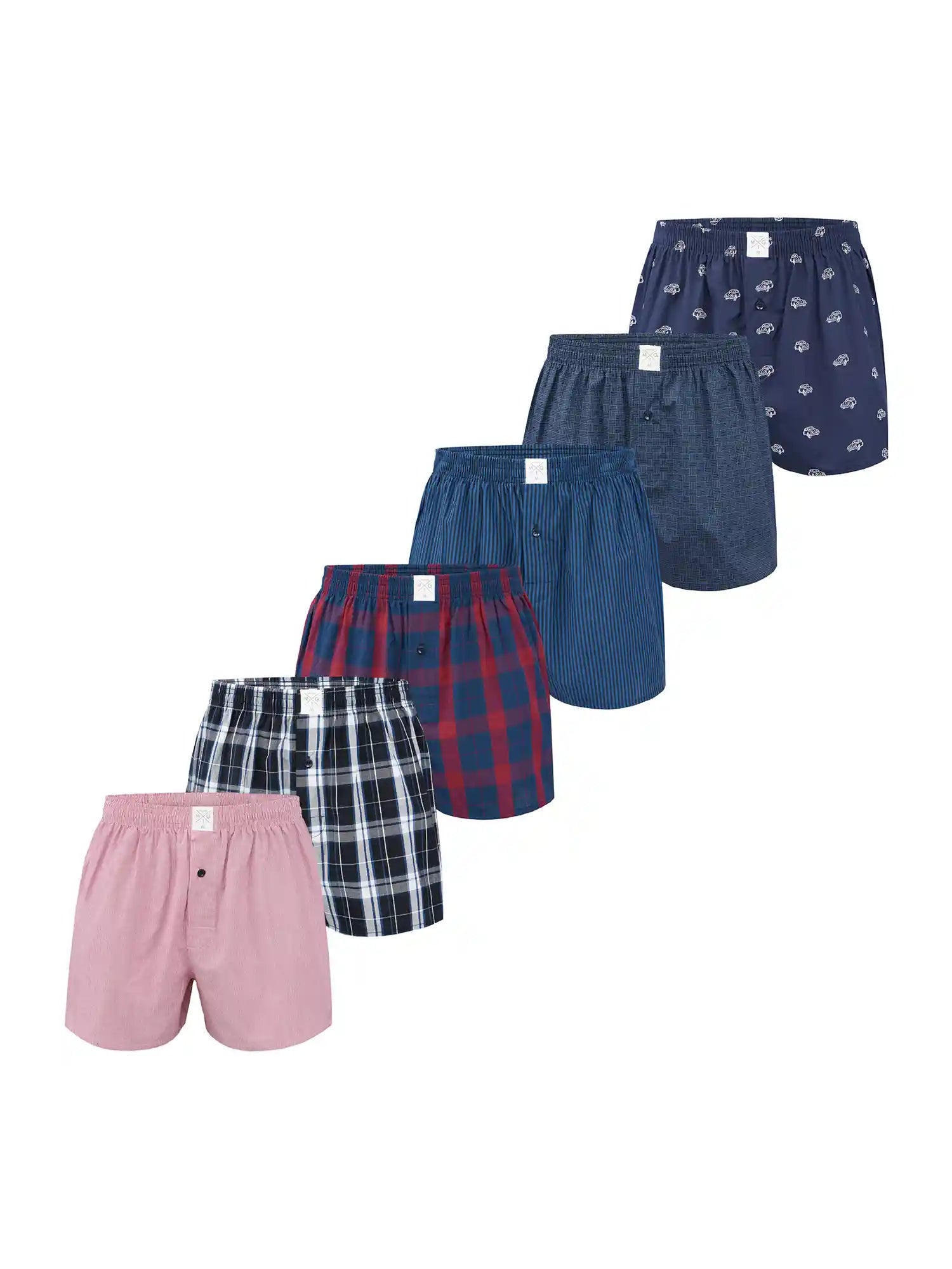 MG-1 Heren Boxershorts Classics Pak van 6