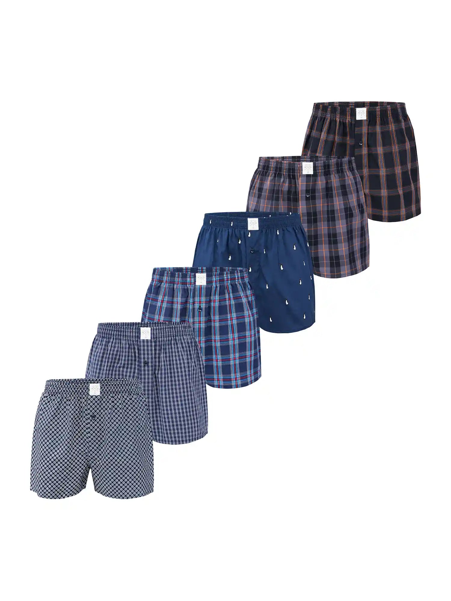 MG-1 Heren Boxershorts Classics Pak van 6