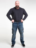 Mill&amp;Tailor herenjeans 6-pocket cargo-stijl