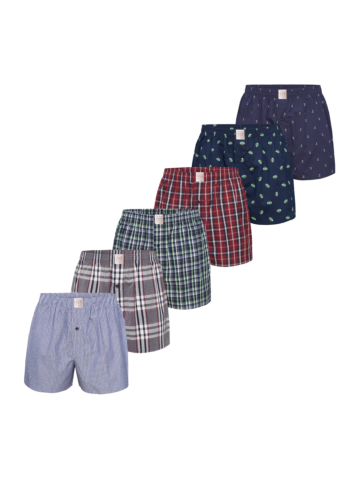 MG-1 Jungen Boxershorts Classics 6er Pack