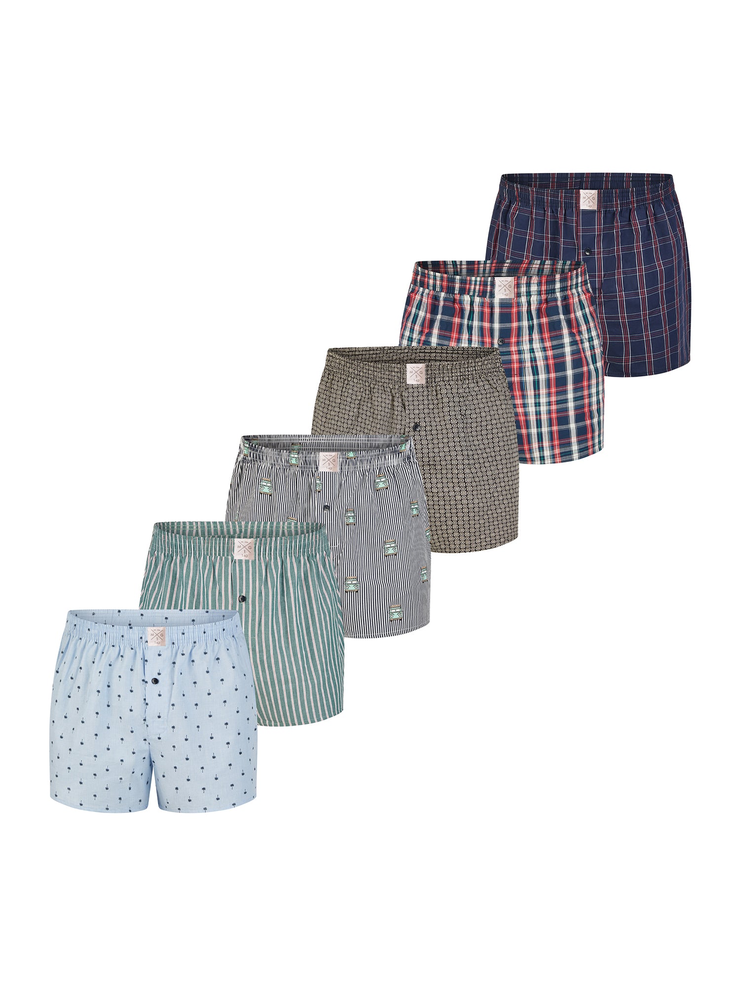 MG-1 Jungen Boxershorts Classics 6er Pack