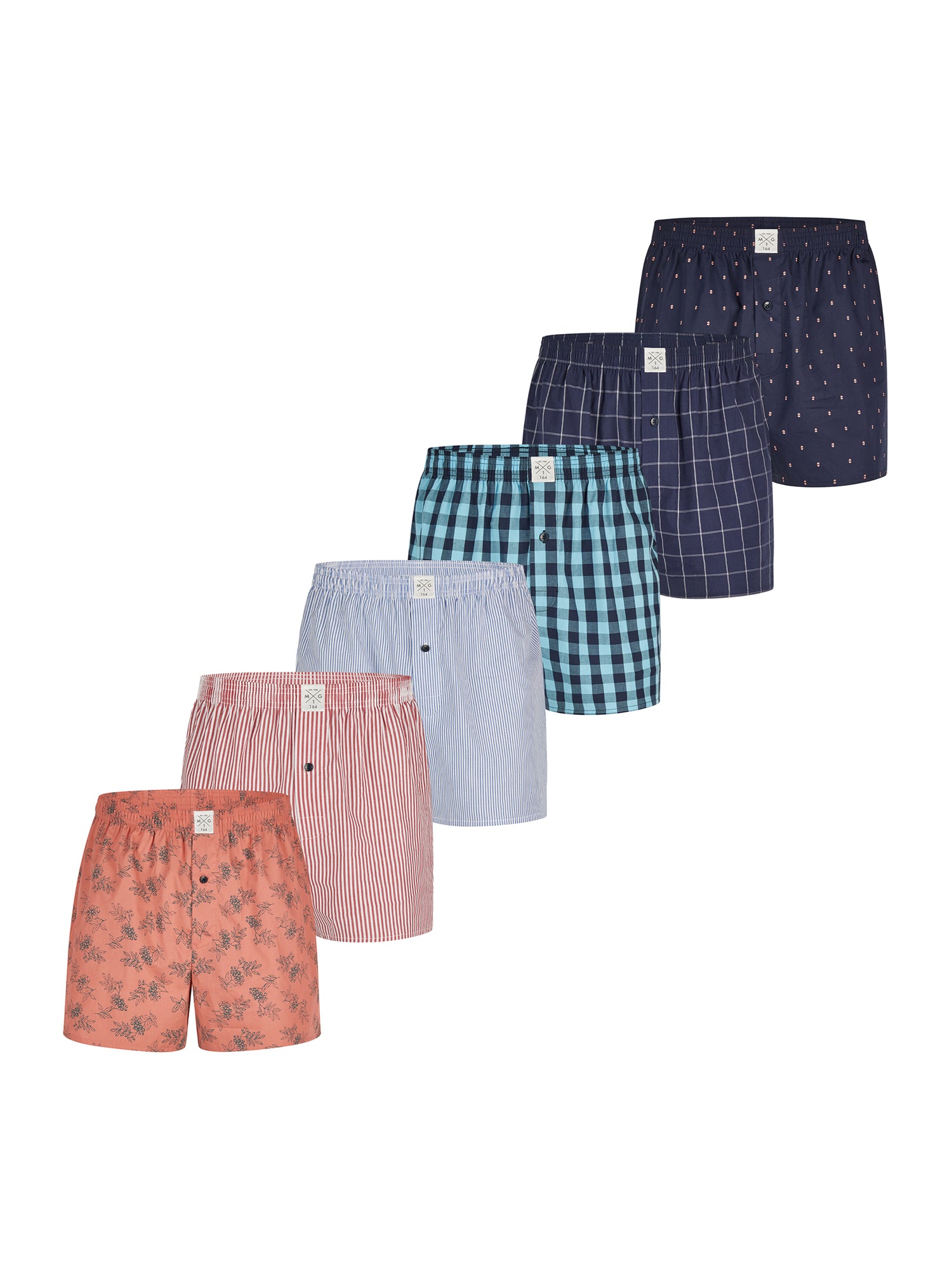 MG-1 Jungen Boxershorts Classics 6er Pack