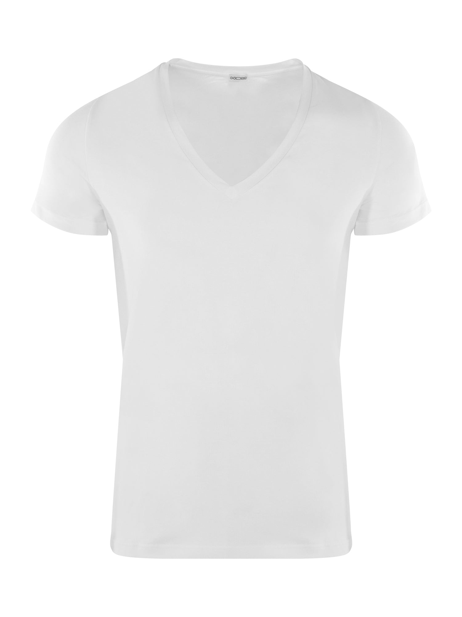 HOM Heren T-shirt Supreme Katoen V-hals