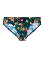 navy print / L