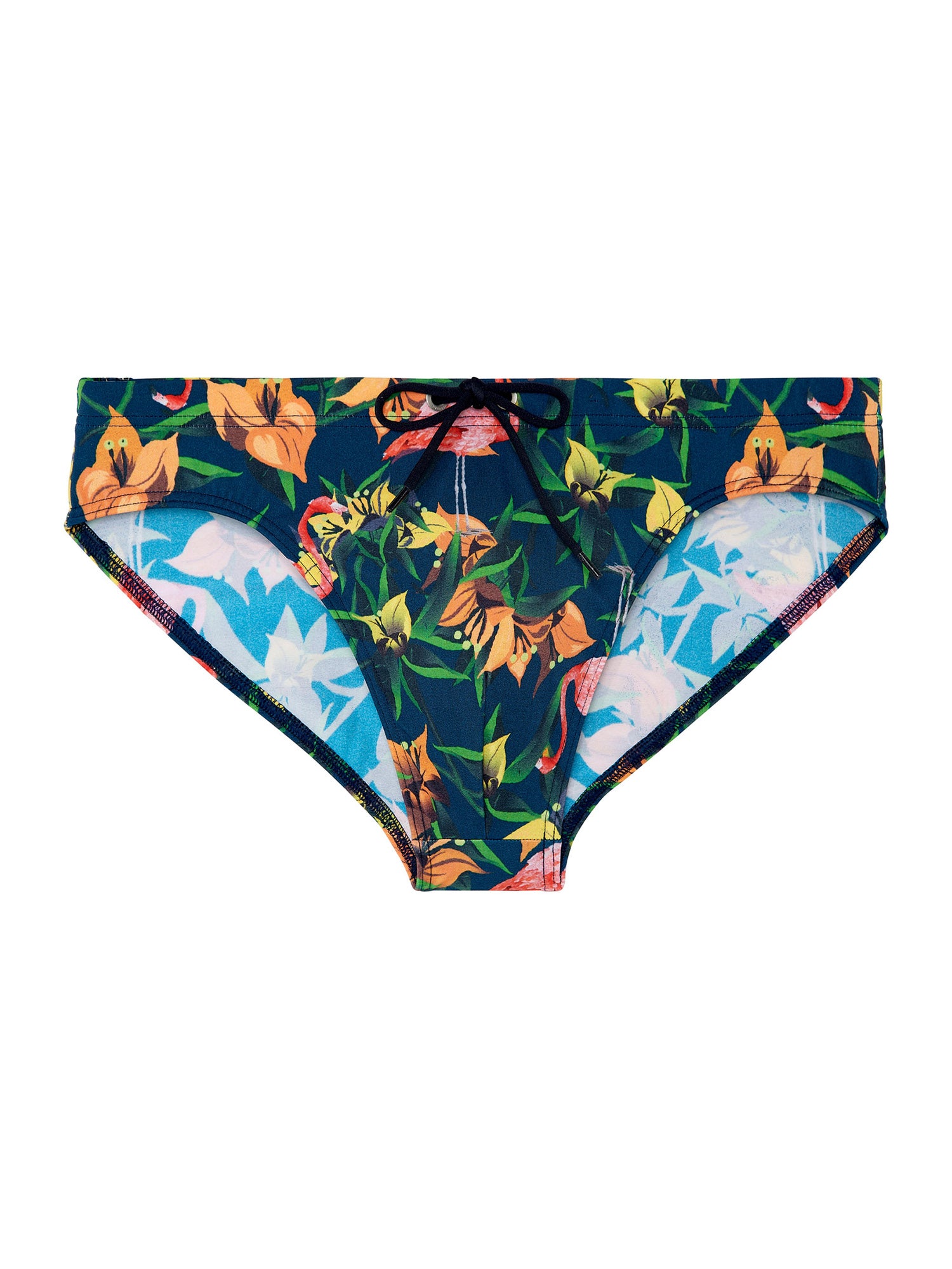 navy print / L