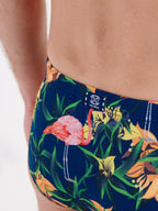 navy print / L