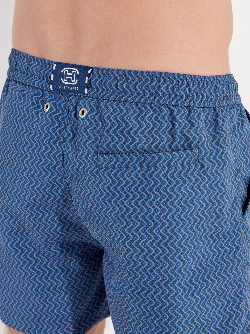 navy print / L