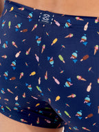 navy print / 2XL