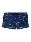 navy print / 2XL
