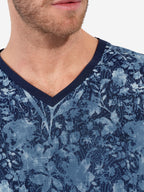 navy print / 2XL