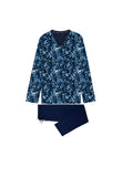 navy print / 2XL