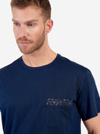 navy print / 2XL