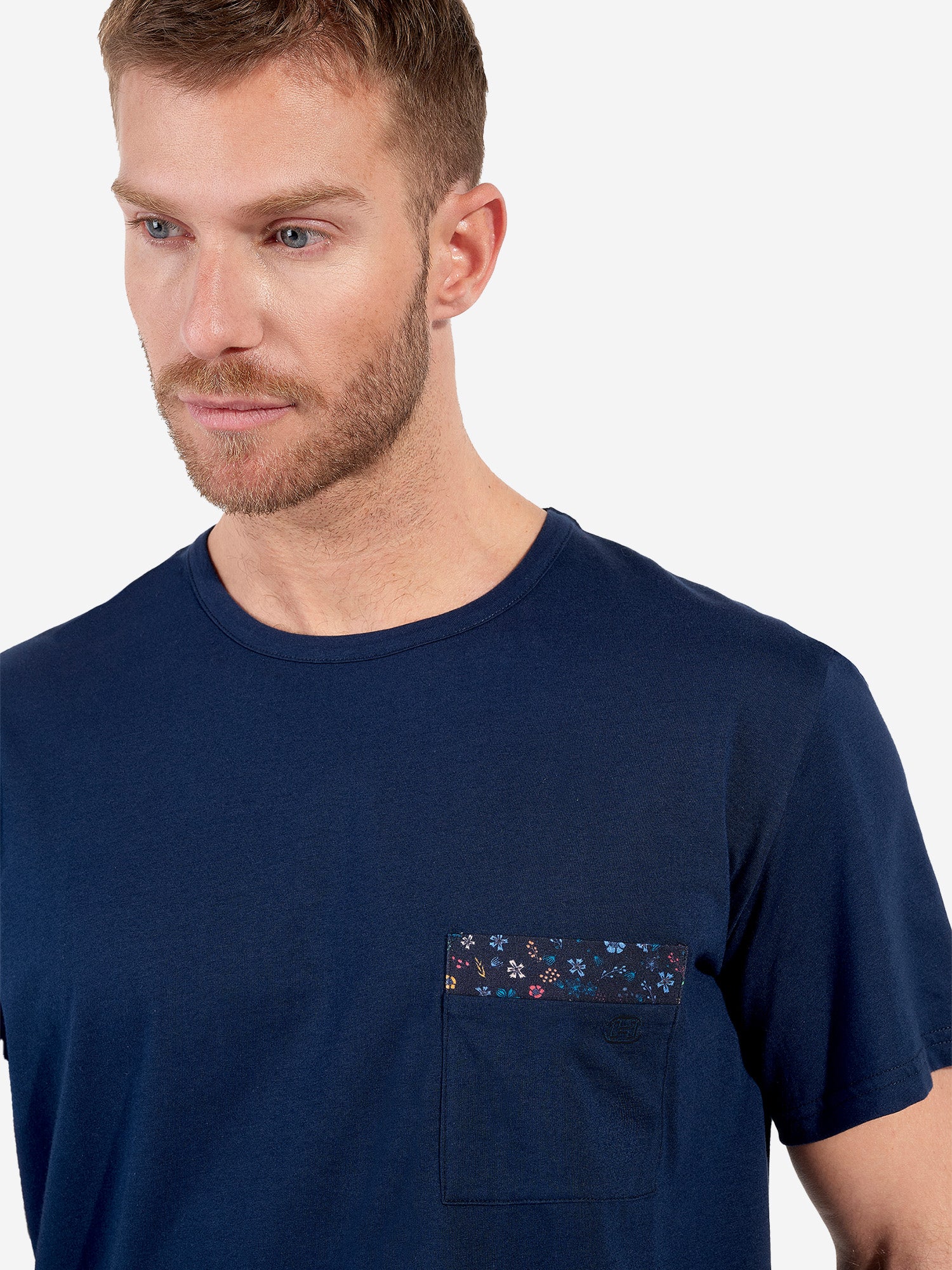 navy print / 2XL
