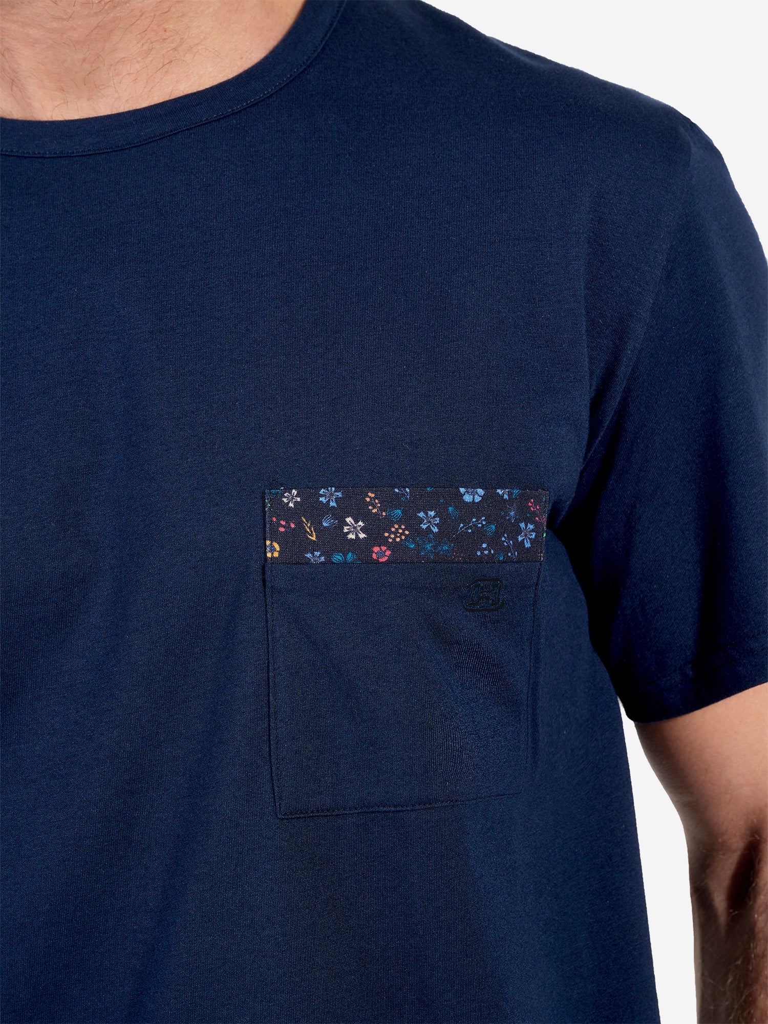 navy print / 2XL