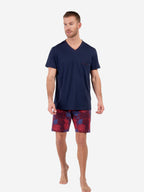 bordeaux print / 2XL