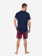 bordeaux print / 2XL