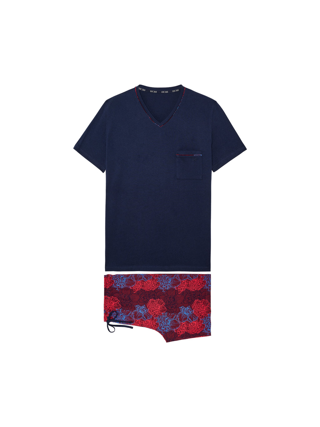 bordeaux print / 2XL
