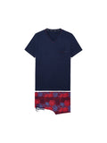 bordeaux print / 2XL