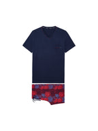 bordeaux print / 2XL