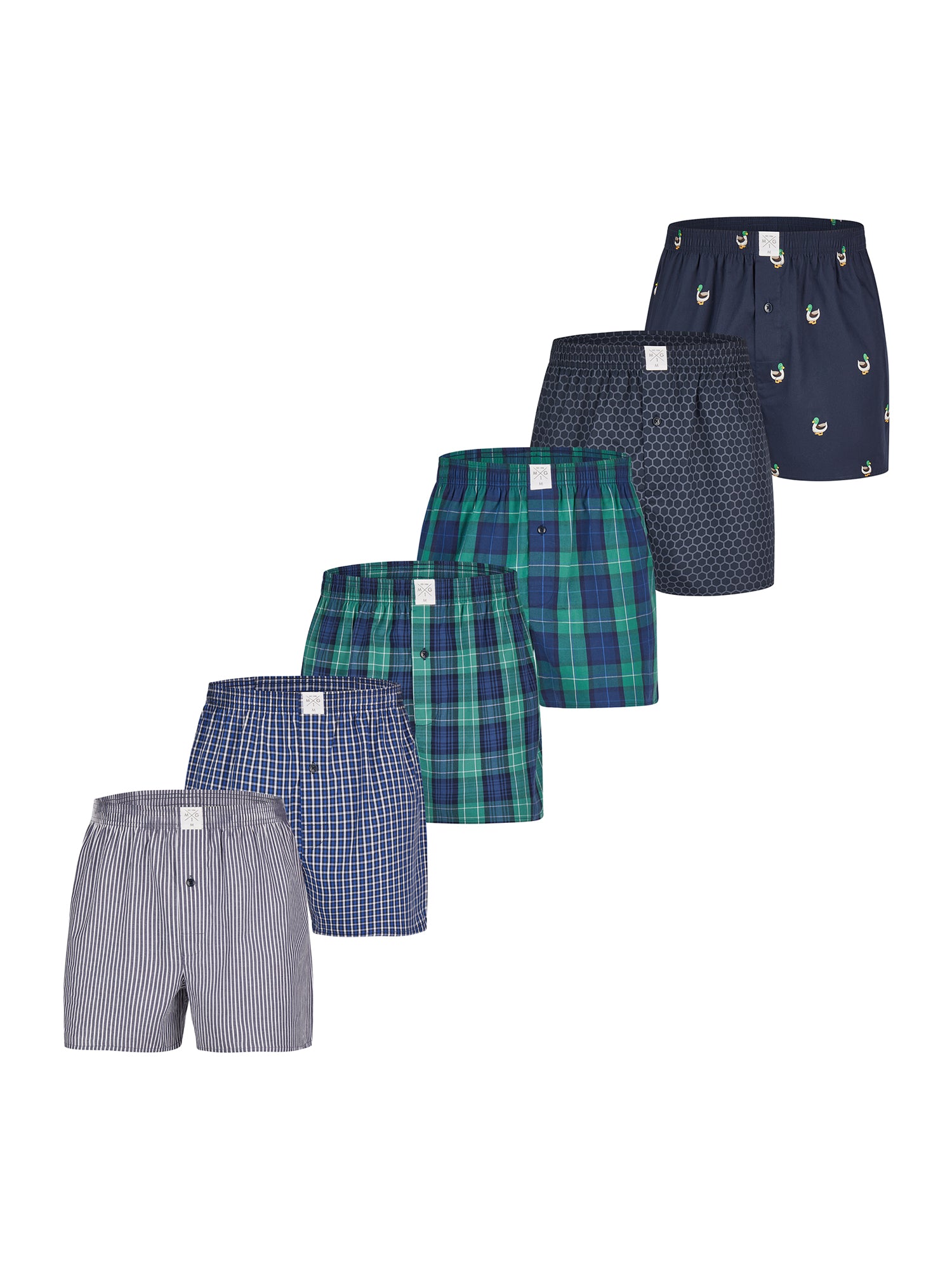 MG-1 Jungen Boxershorts Classics 6er Pack