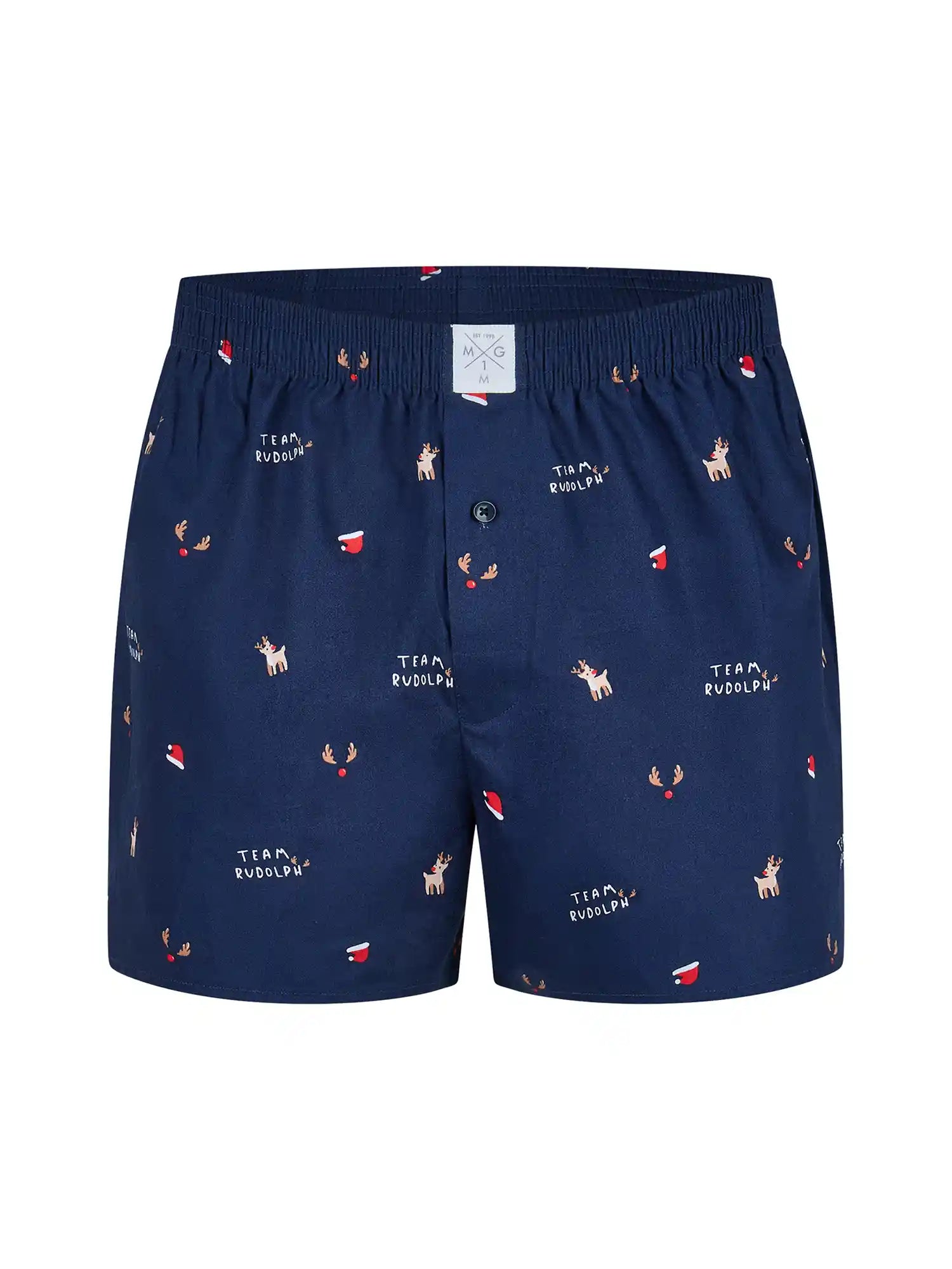 MG-1 heren boxershorts suikerrietprint, verpakking van 3