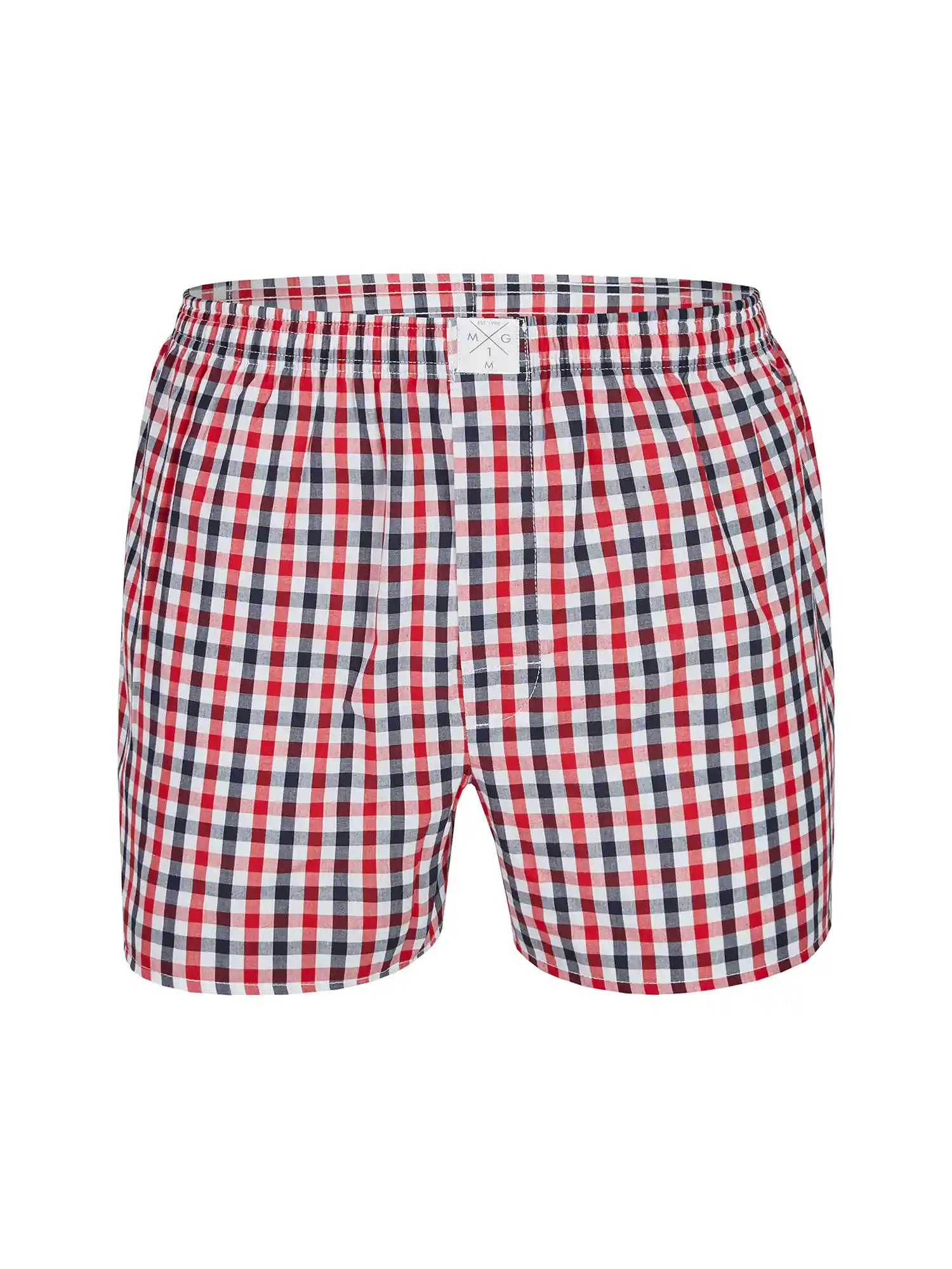 MG-1 heren boxershorts suikerrietprint, verpakking van 3