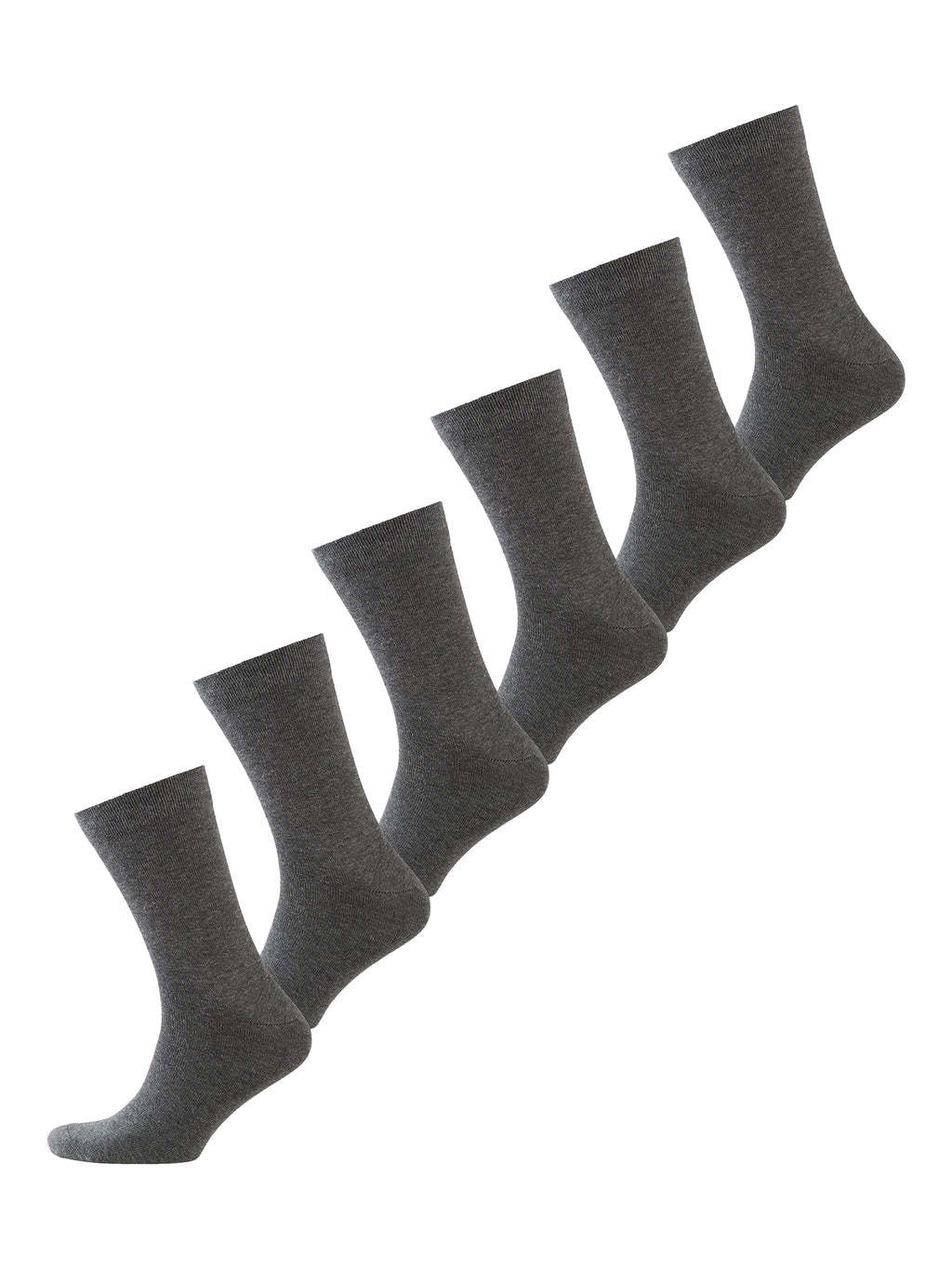 NUR DIE Herren Socken Ohne Gummi 6er Pack