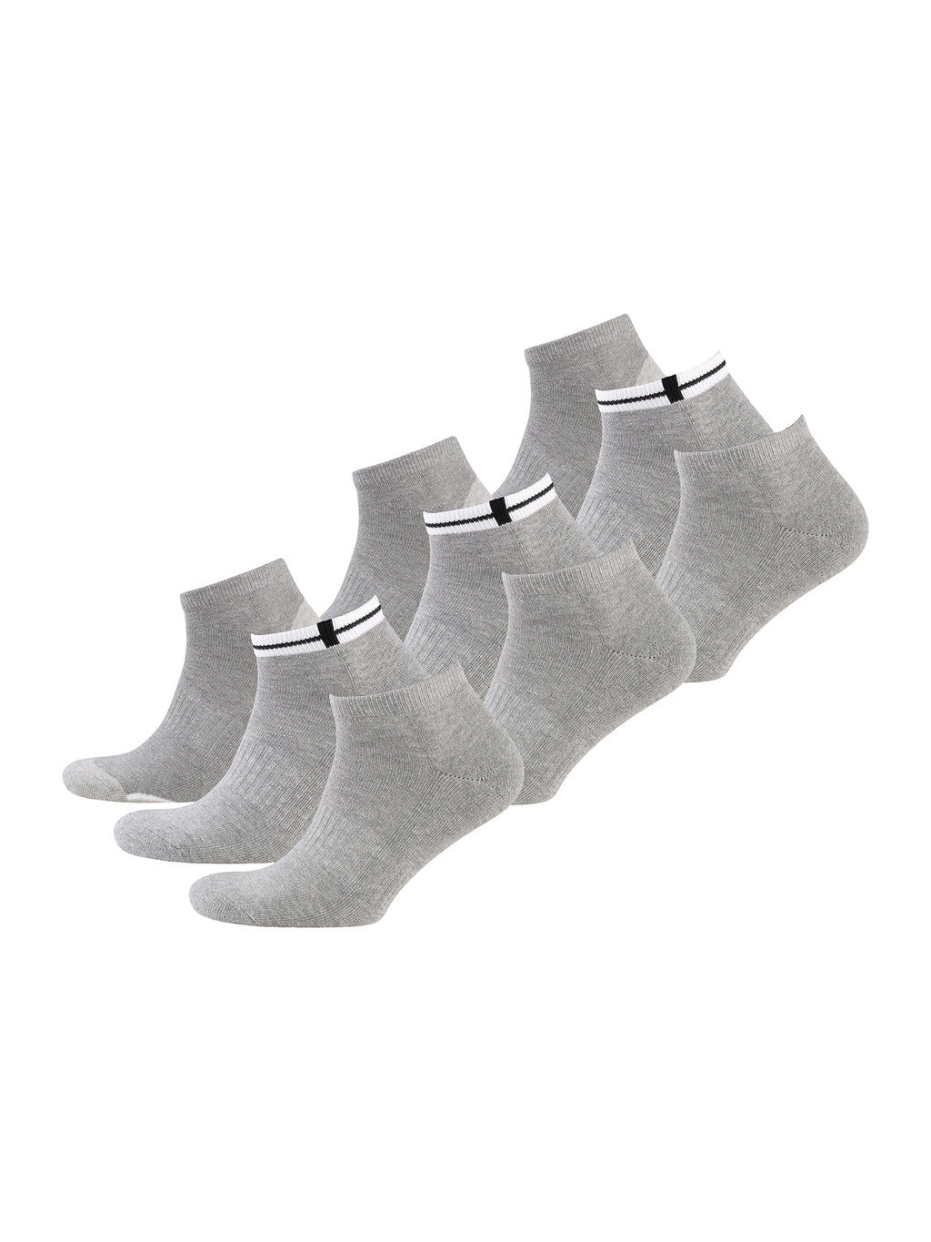 NUR DIE Herren Sneakersocken Sport 9er Pack