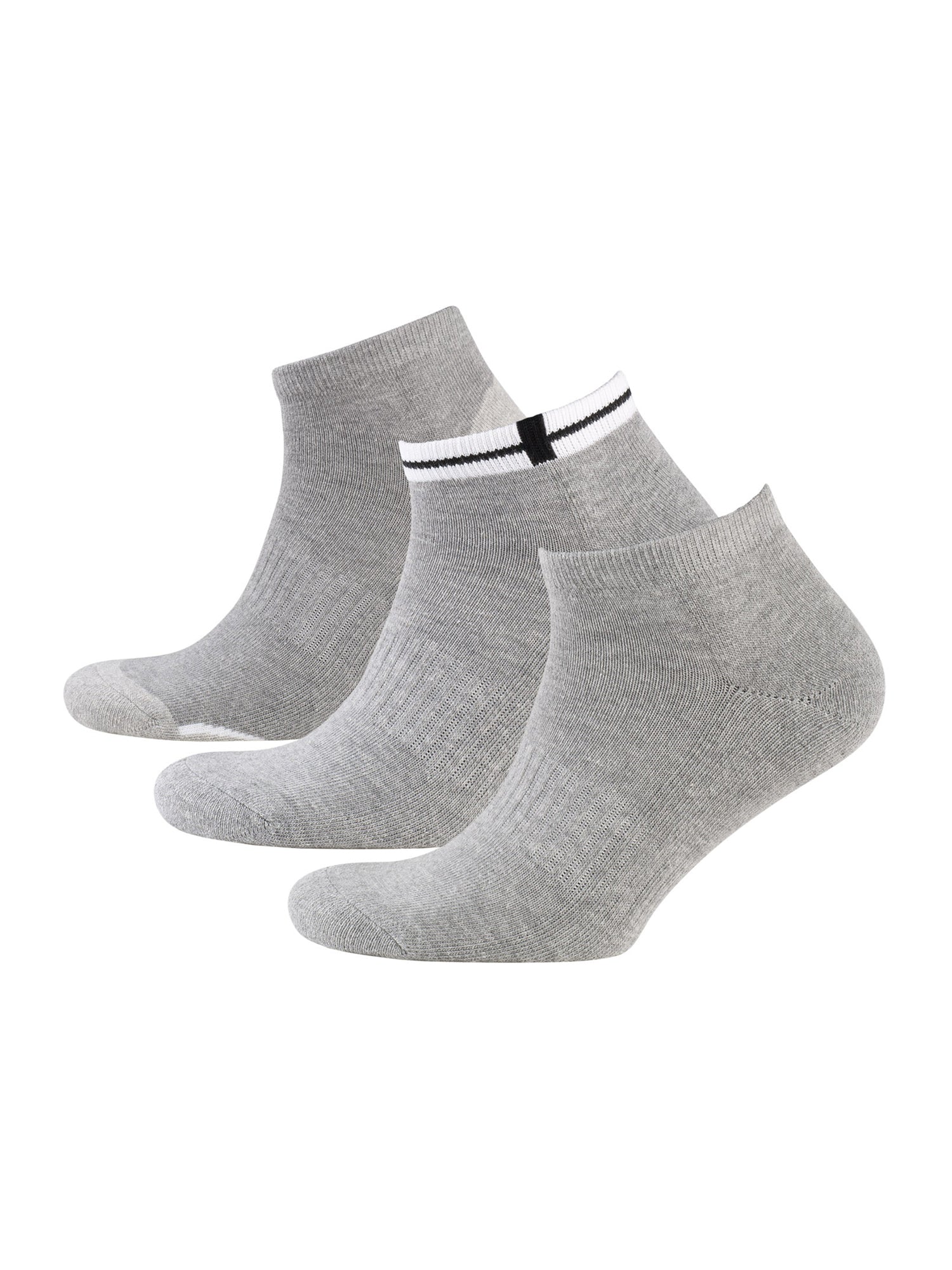 NUR DIE Unisex Sneakersocken Sport 3-Pack