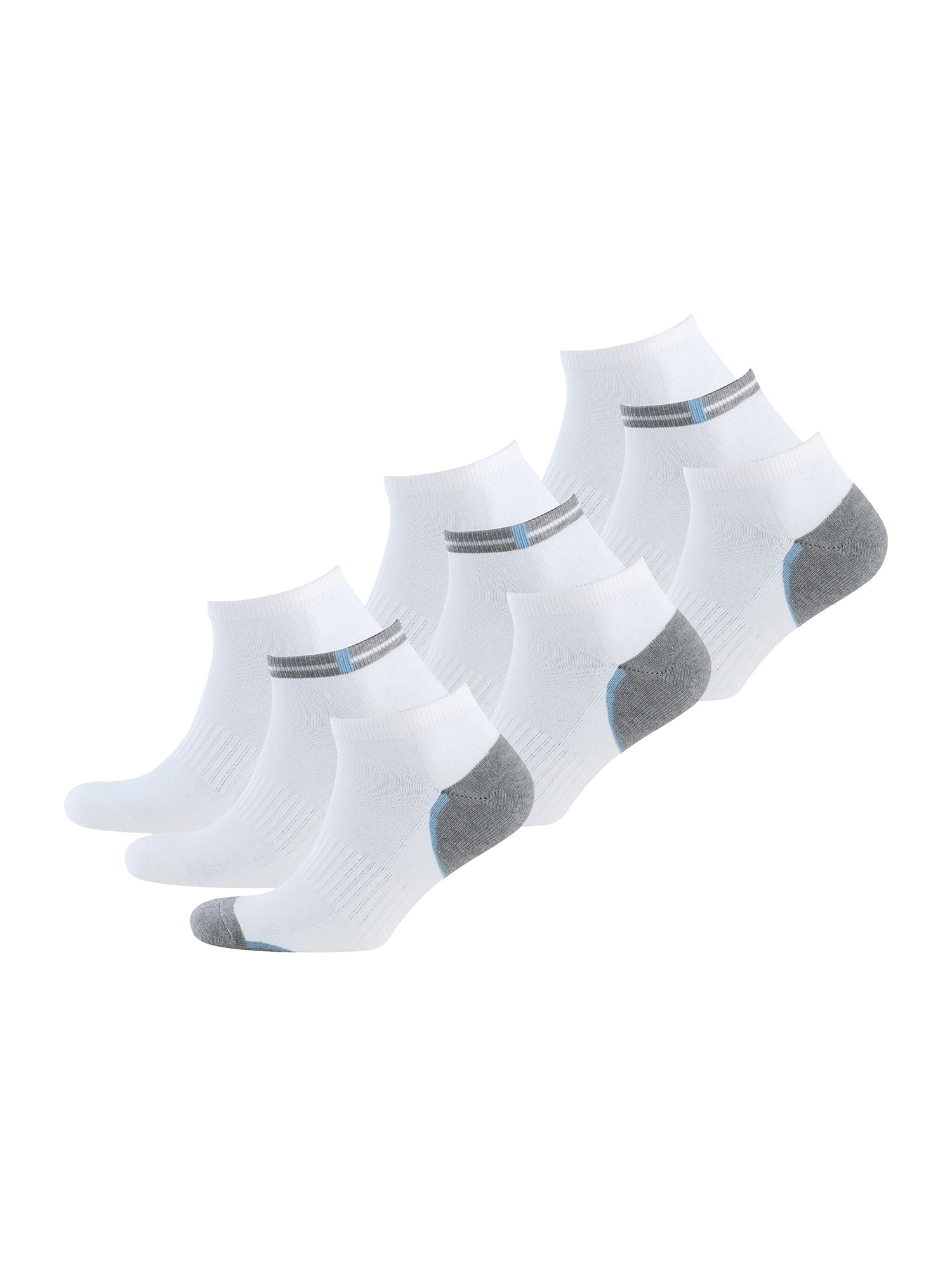NUR DIE Herren Sneakersocken Sport 9er Pack