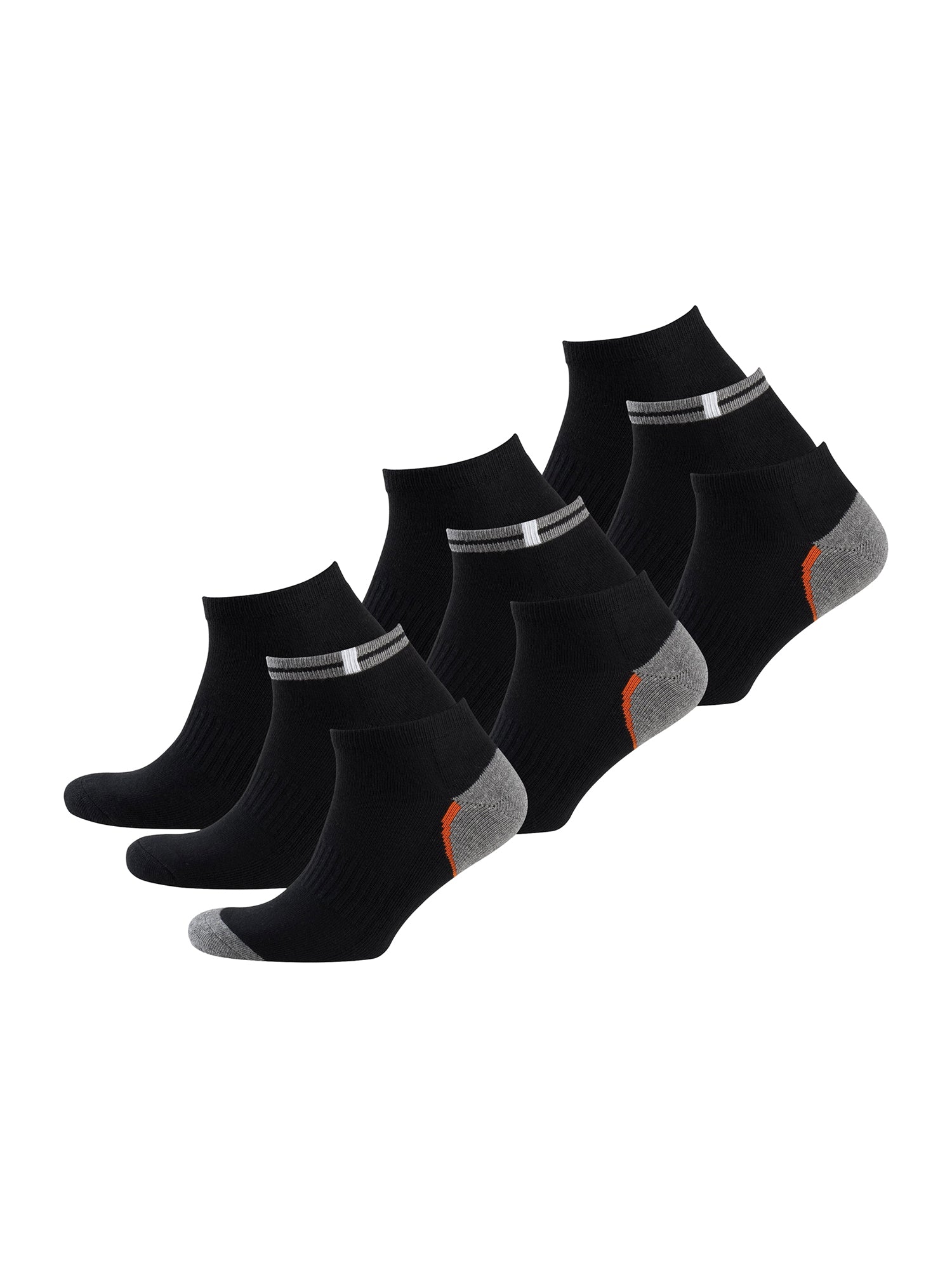 NUR DIE Herren Sneakersocken Sport 9er Pack