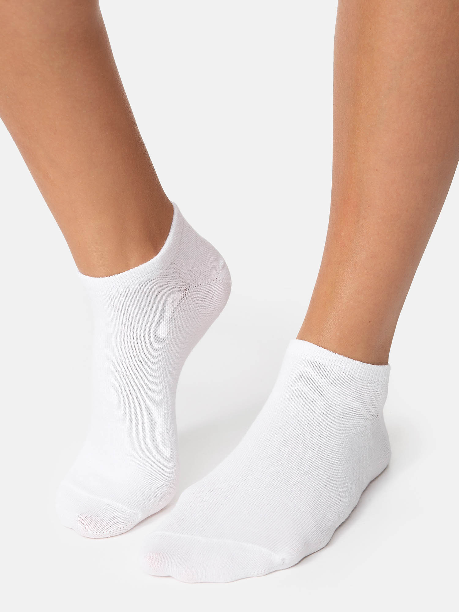 NUR DIE Damen Sneakersocken Baumwolle 2er Pack