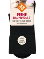 NUR DIE Damen Socken Feine Baumwolle* mit Komfortbund
