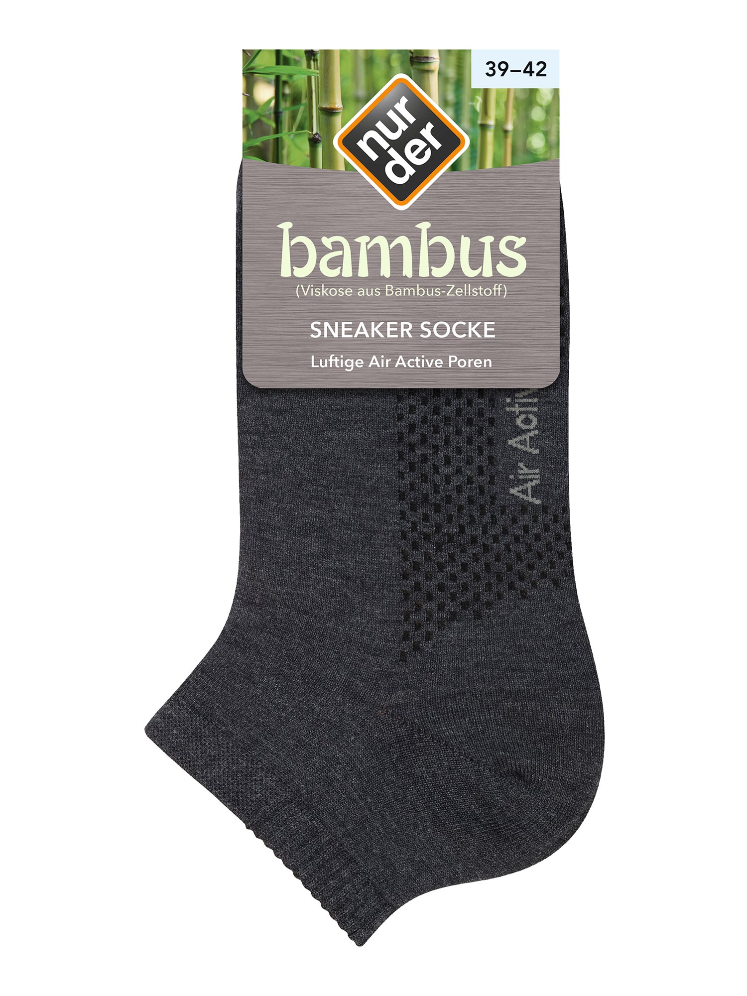 NUR DIE Herren Sneakersocken Bambus*
