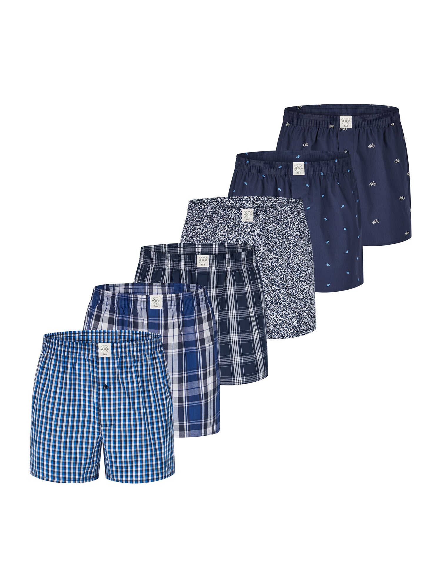 MG-1 Jungen Boxershorts Classics 6er Pack