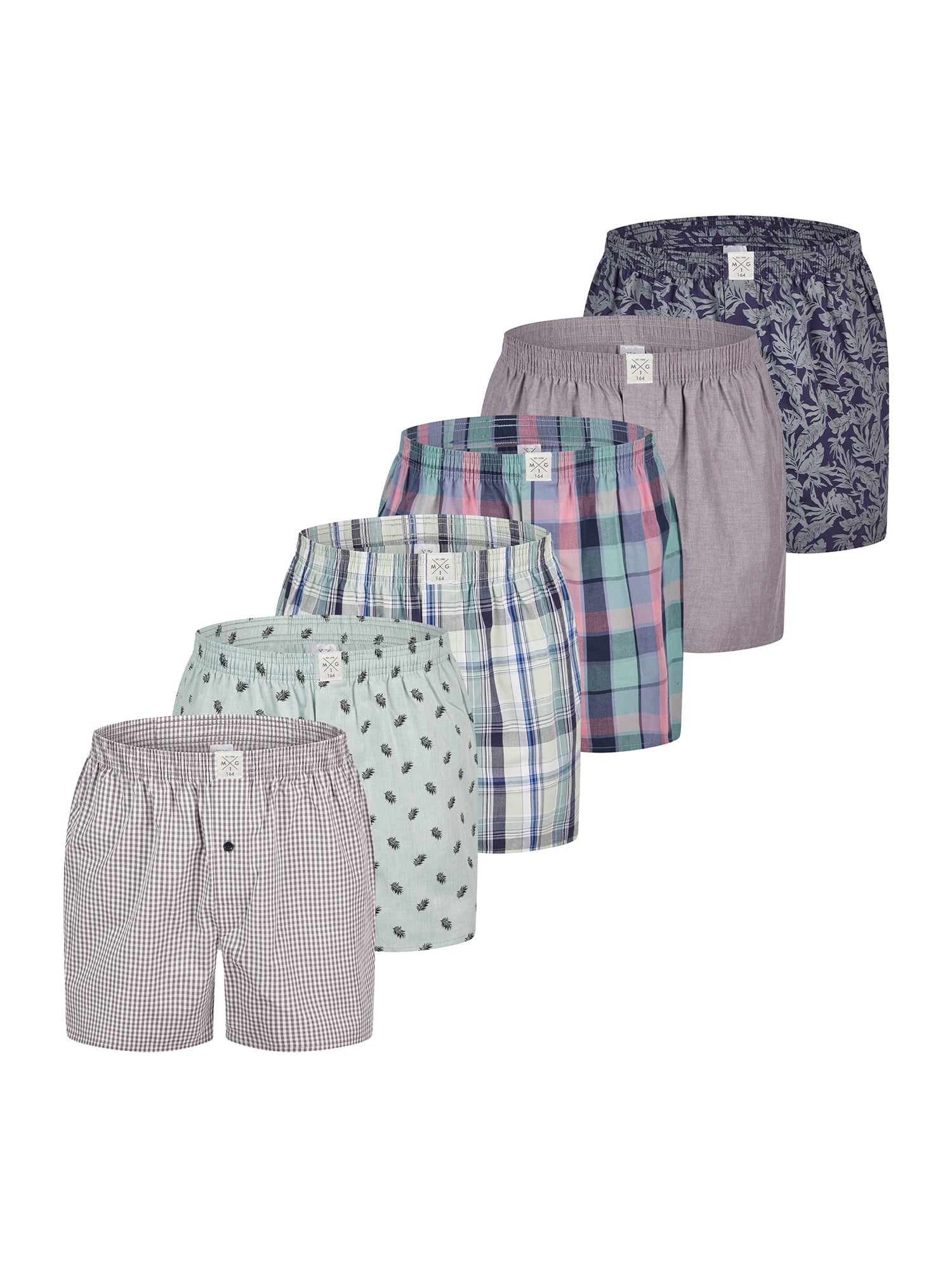 MG-1 Jungen Boxershorts Classics 6er Pack