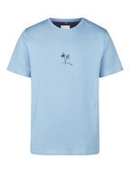 hellblau-navy / L