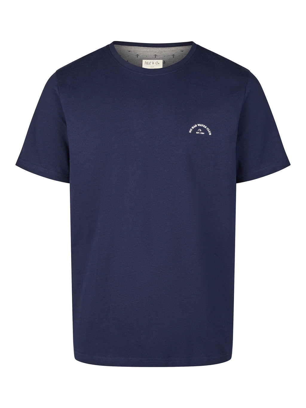 navy-grau / L